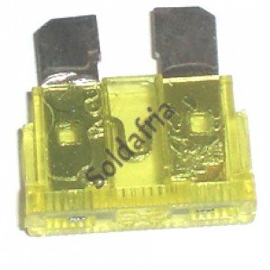 Fusivel Lamina Medio Amarelo 20A Fusivel Lamina Medio Amarelo 20A