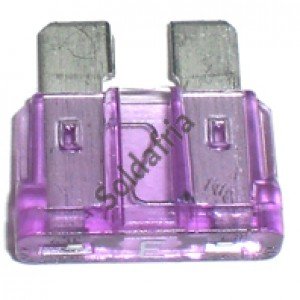 Fusivel Lamina Medio Roxo 35A