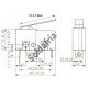 Chave Micro Switch KW11-3Z-5-3T - 18MM Chave Micro Switch KW11-3Z-5-3T - 18MM