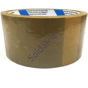 Rolo de Fita Adesiva Marrom 45mm x 50m Rolo de Fita Adesiva Marrom 45mm x 50m