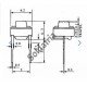 Chave Tactil 6x6x5mm 2 Terminais