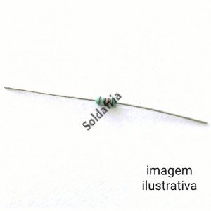 Resistor De Precisão 1K13 1% 1/4W (MR,MR,LR,MR,MR)