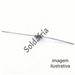 Resistor De Precisão 124R 1% 1/4W (MR,VM,AM,PT,MR)
