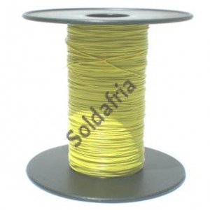 Metro Do Fio Wire-Wrap Amarelo 28AWG