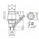 Chave PBS-11A Preta Com Trava (Tipo Push Button) Chave PBS-11A Preta Com Trava (Tipo Push Button)
