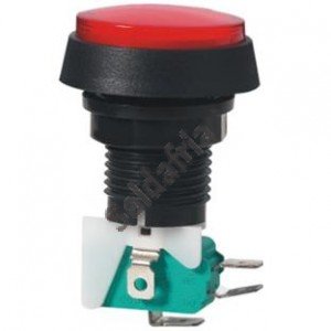 Chave PBS-32 Vermelha (Tipo Push Button)