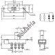 Chave SS-23L04 G5 8 Terminais