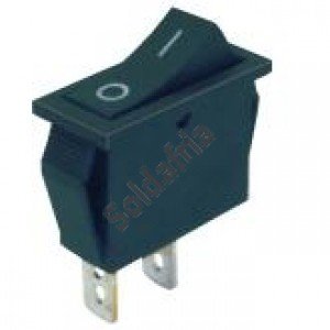 Chave Gangorra KCD3-101 Preta Com Marcação Chave Gangorra KCD3-101 Preta Com Marcação