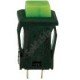 Chave Push Button DS-429 Verde 2T Com Trava