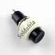 Chave Push Button DS-451 Sem Trava Preto 2T Chave Push Button DS-451 Sem Trava Preto 2T