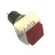 Chave Push Button DS-460 Com Trava Vermelha 2T Chave Push Button DS-460 Com Trava Vermelha 2T
