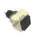 Chave Push Button DS-460 Com Trava Preta 2T Chave Push Button DS-460 Com Trava Preta 2T