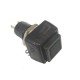 Chave Push Button DS-460 Com Trava Preta 2T Chave Push Button DS-460 Com Trava Preta 2T