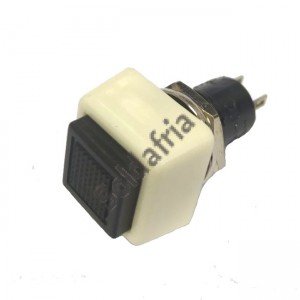 Chave Push Button DS-461 Sem Trava Preta 2T Chave Push Button DS-461 Sem Trava Preta 2T