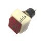 Chave Push Button DS-461 Sem Trava Vermelha 2T