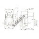 Chave Tactil KFC-A06-W1-12,5mm 4T 90 Graus Chave Tactil KFC-A06-W1-12,5mm 4T 90 Graus