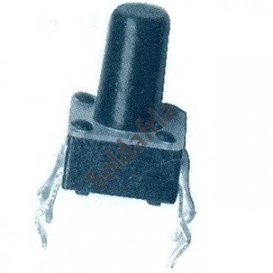 Chave Tactil 6x6x15mm 4 Terminais