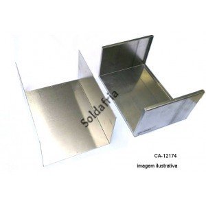 Caixa De Alumínio CA-121724  120X170X240mm