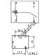 Rele T74 12V 1 Polo 2 Posicoes 5 Terminais 125V 20A