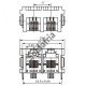 Jack 6P2C Duplo Para Placa (YH52-51) Jack 6P2C Duplo Para Placa (YH52-51)