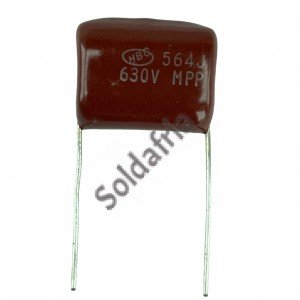 Capacitor Poliester 560nF X 630V (560KpF/560K/564)
