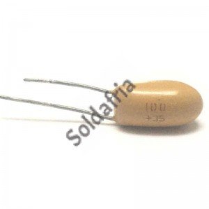 Capacitor De Tantalo 100uF X 35V