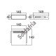 Caixa Patola PB-205 40x140x150 Caixa Patola PB-205 40x140x150