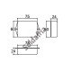 Caixa Patola PB-075/2 24x60x75mm Caixa Patola PB-075/2 24x60x75mm
