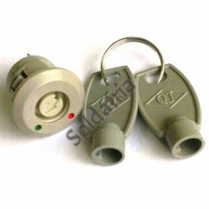 Chave KS-02 De Encaixe Tipo Pacri Corpo e Chave de Plástico Chave KS-02 De Encaixe Tipo Pacri Corpo e Chave de Plástico