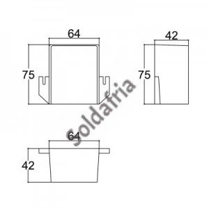 Caixa Patola CP-013 43x60x76