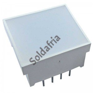 Display Bloco Led Vermelha Ultra Brilho 17×15mm 701012 Display Bloco Led Vermelha Ultra Brilho 17×15mm 701012