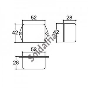 Caixa Patola PB-050 29x43x52