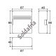 Caixa Patola PB-203/2 44x85x97 Caixa Patola PB-203/2 44x85x97