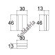 Caixa Patola CR-043/0 13x30x46 Caixa Patola CR-043/0 13x30x46