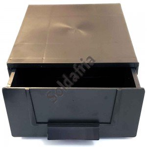Gaveteiro CG3001/5 Ecológico 1 Gaveta 5 Divisórias Cinza Gaveteiro CG3001/5 Ecológico 1 Gaveta 5 Divisórias Cinza