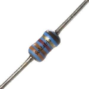 Resistor De 90R9 Carbono 1% 1/4W (BR,PT,BR,DR,MR)