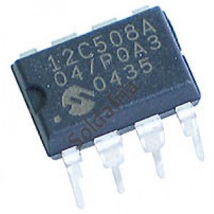 Microcontrolador PIC12C508A-04/P