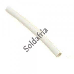 Espaguete Termoretrátil Diâmetro 2mm Branco (Metro) Espaguete Termoretrátil Diâmetro 2mm Branco (Metro)