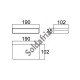 Caixa Patola PB-600 36x190X103mm (AxLxC) Caixa Patola PB-600 36x190X103mm (AxLxC)