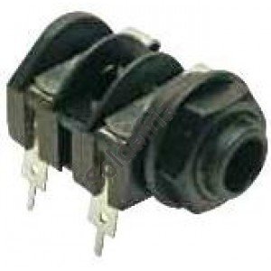 Jack J10 Mono Para Placa LS2038 4T (Com Furo No Terminal)