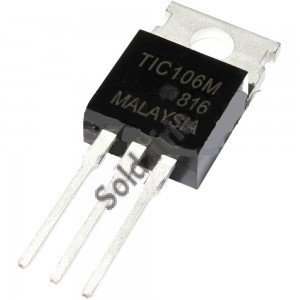 SCR TIC106M (C106M) TO-220 SCR TIC106M (C106M) TO-220
