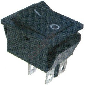 Chave Gangorra KCD4-201C Preta Com Marcação (L-D) 4T