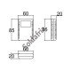 Caixa Patola CR-096/3 21x60x85mm Caixa Patola CR-096/3 21x60x85mm