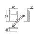 Caixa Patola CR-096/3 21x60x85mm