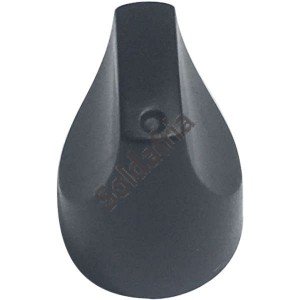 Knob AD Chanfrado UNIC Preto Para Eixo Liso Ou Estriado Knob AD Chanfrado UNIC Preto Para Eixo Liso Ou Estriado