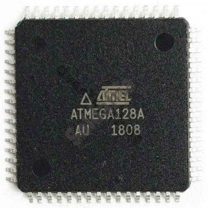 Microcontrolador AVR ATMEGA128A-AU TQFP64 SMD