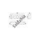 Caixa Patola PB-560/4 34x58x197mm Caixa Patola PB-560/4 34x58x197mm