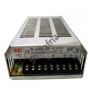 Fonte Chaveada Industrial 240W 12V 20A (S-240W/BFC-240W-12VDC)