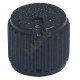 Knob AD-205 Preto Com Parafuso Knob AD-205 Preto Com Parafuso