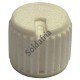 Knob AD-205 Branco Com Parafuso Knob AD-205 Branco Com Parafuso